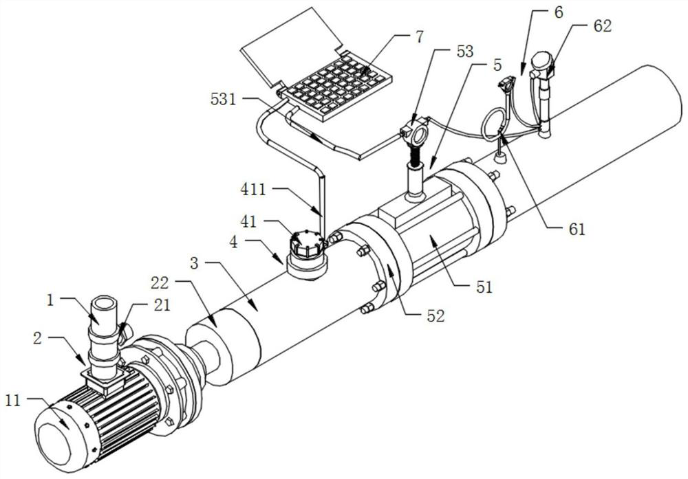 Method for simultaneously monitoring oil-gas-water three-phase flow