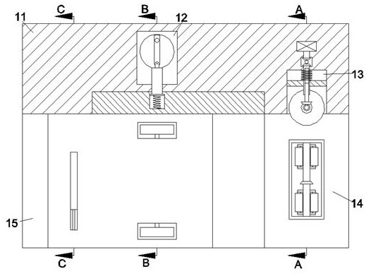 Civil engineering brick laying device