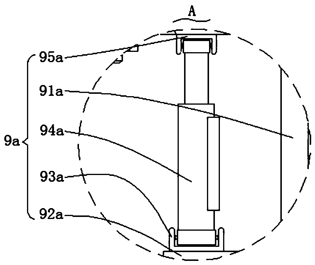 Ship mooring chain manufacturing device