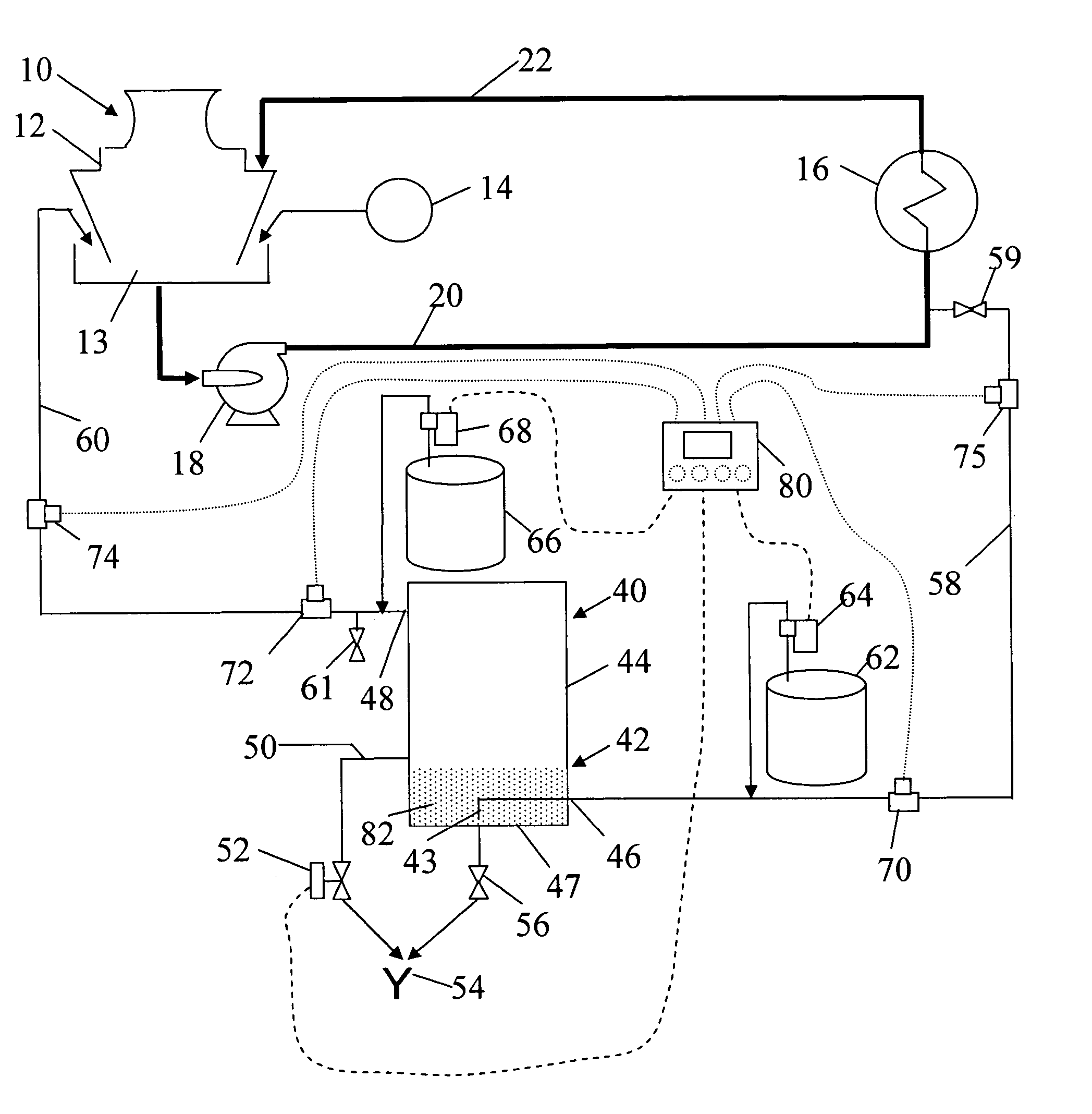Apparatus and process for water conditioning