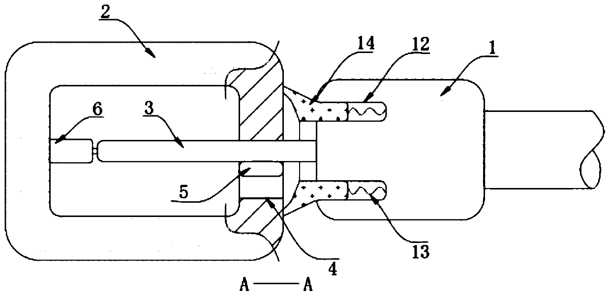 Anti-loosening plug and socket