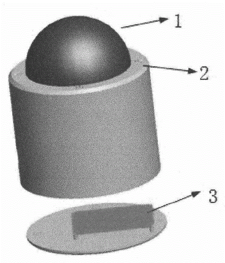 Camera guiding device and method based on microphone array