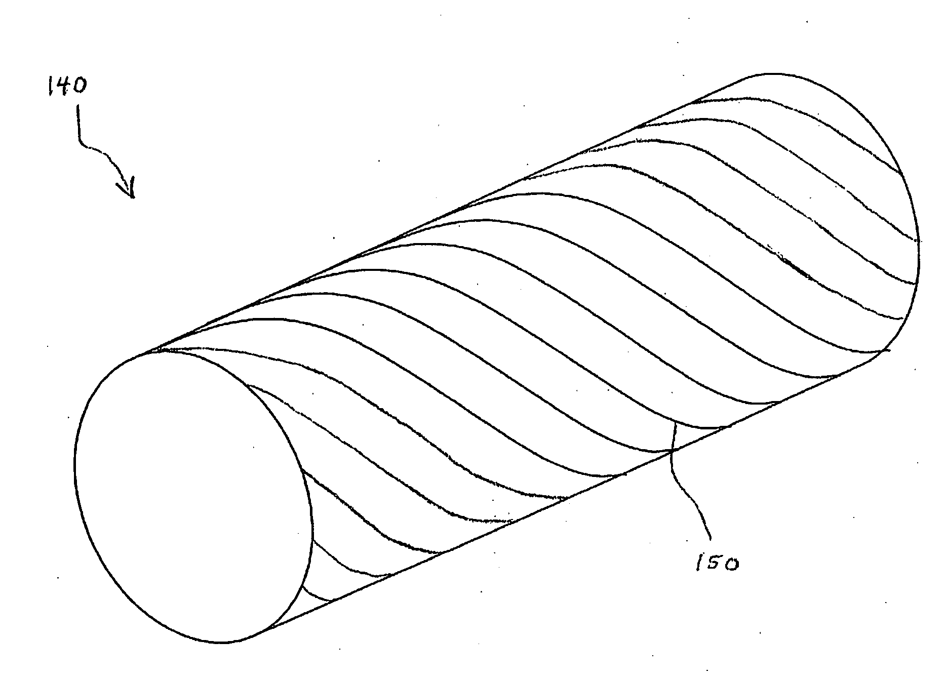 Process for making non-continuous articles with microstructures
