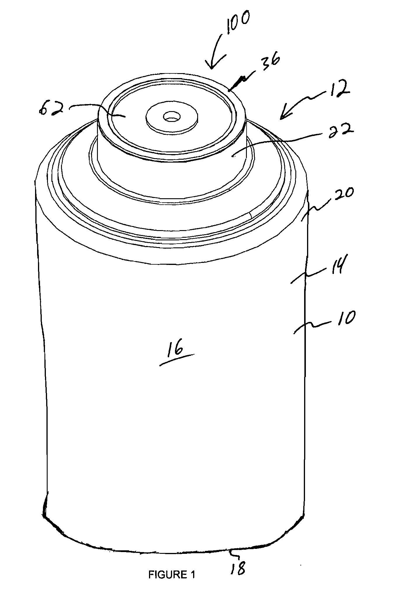 Inverted dispenser fitment