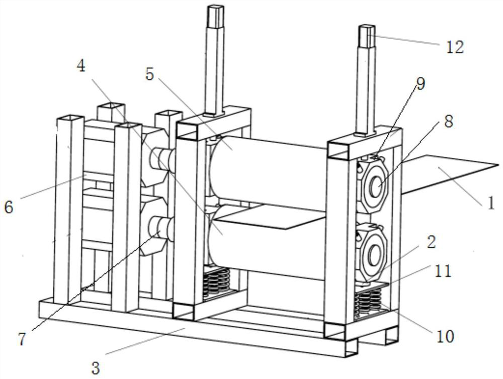 Constant pressure control method and constant pressure adjusting device