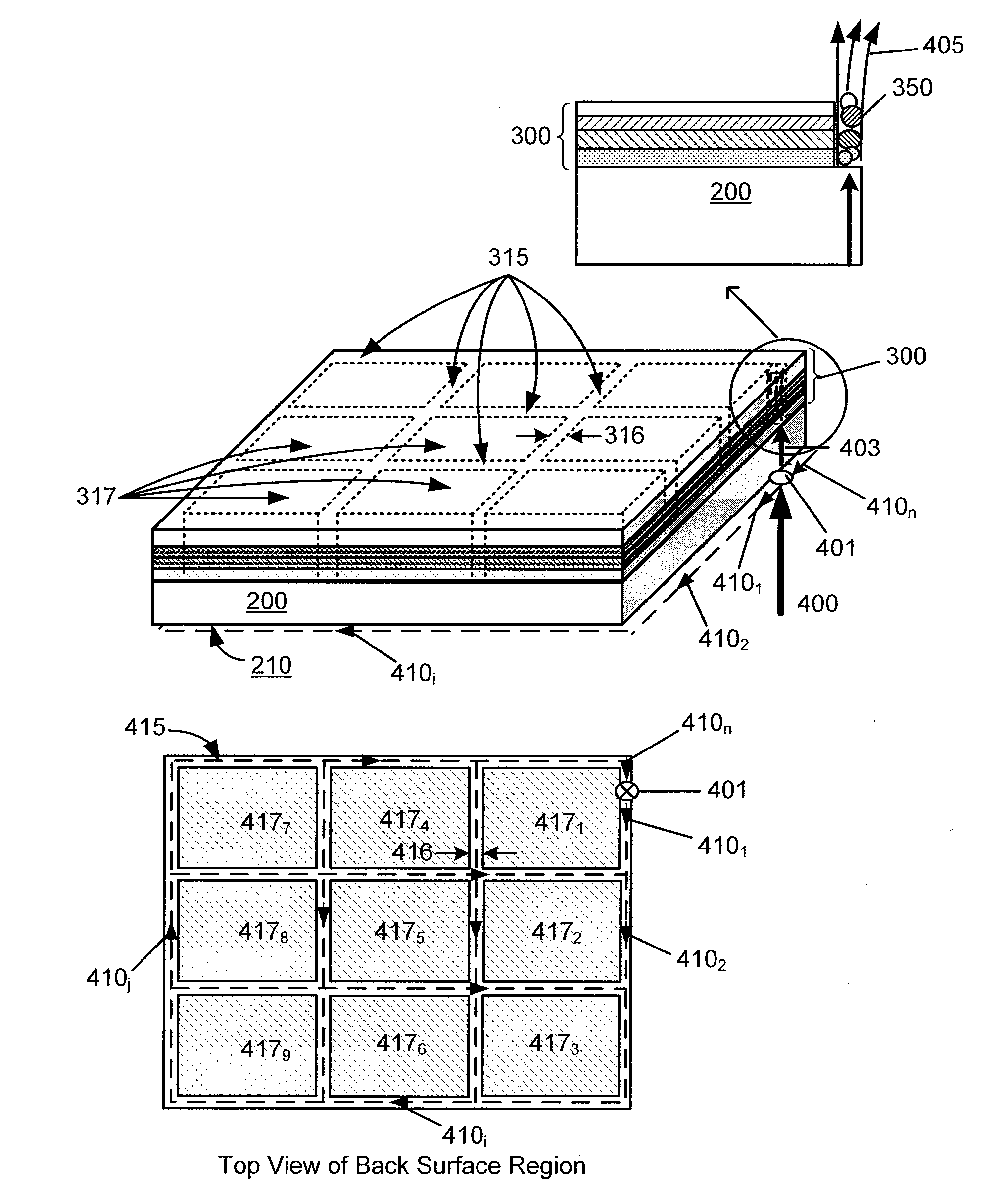 Application specific solar cell and method for manufacture using thin film photovoltaic materials
