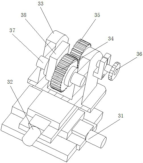 Heel surface material torsional strength testing machine