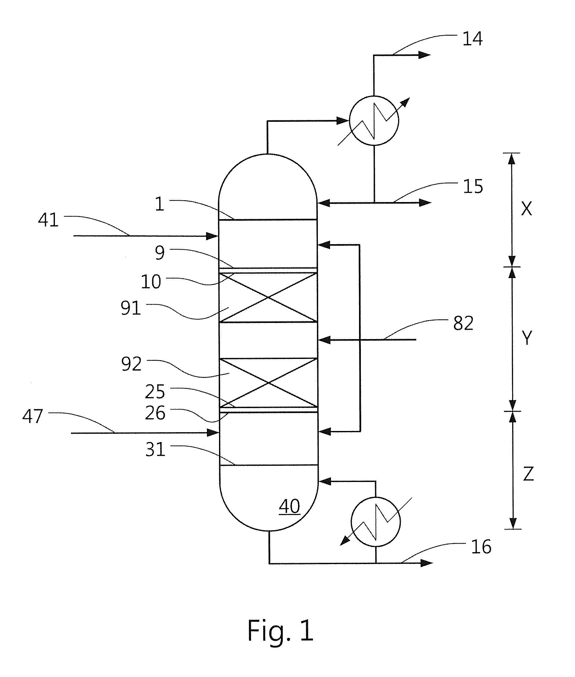 Method for coproducing isobutene and mtbe from tert-butanol mixture in a catalytic distillation column