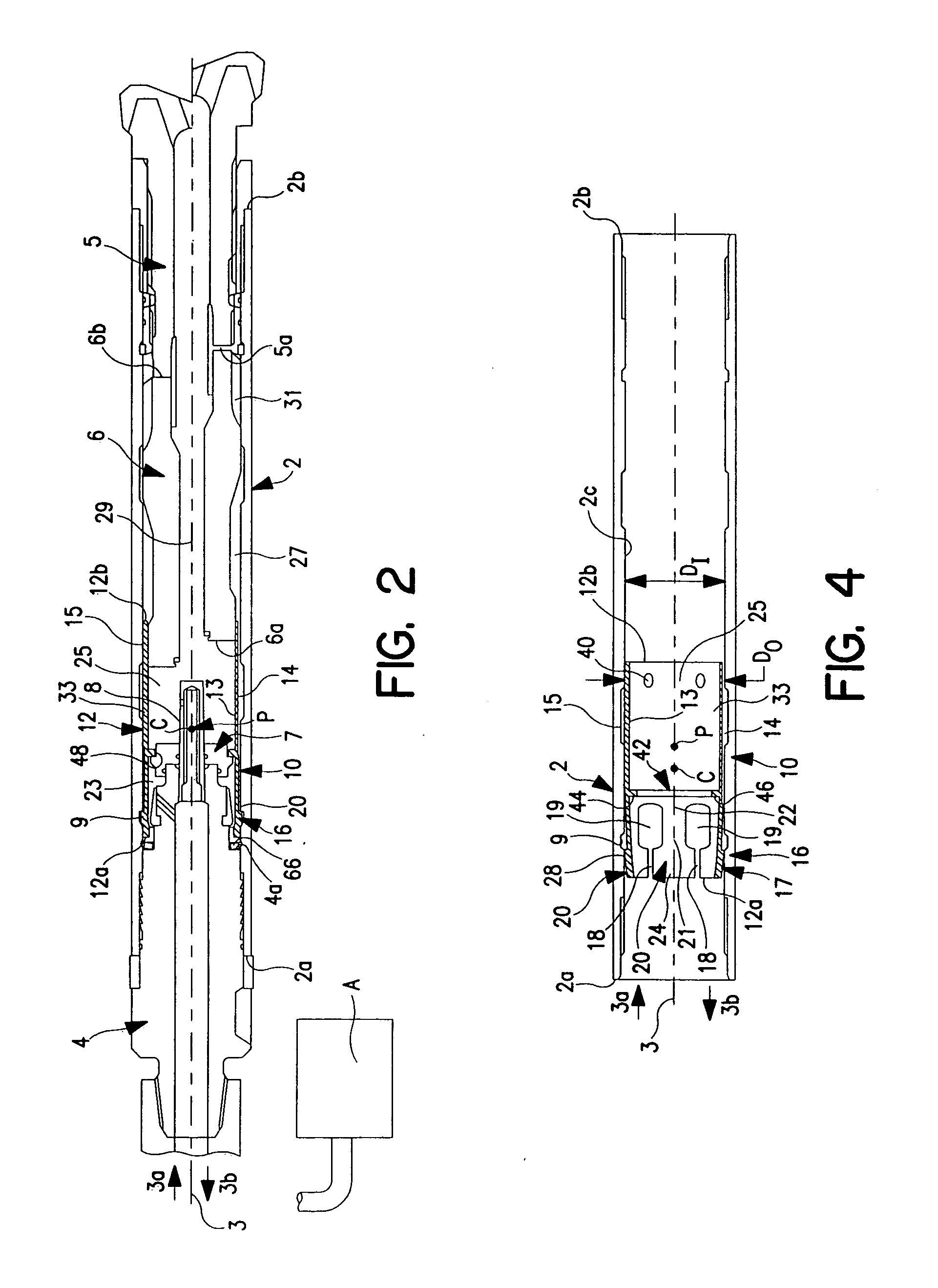 Fluid distributor device for down-hole-drills