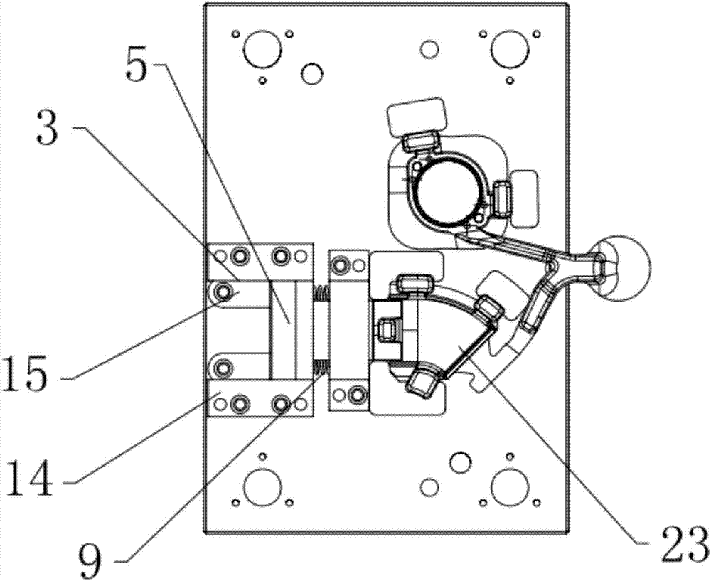 Punching die for removing bur of tubular product