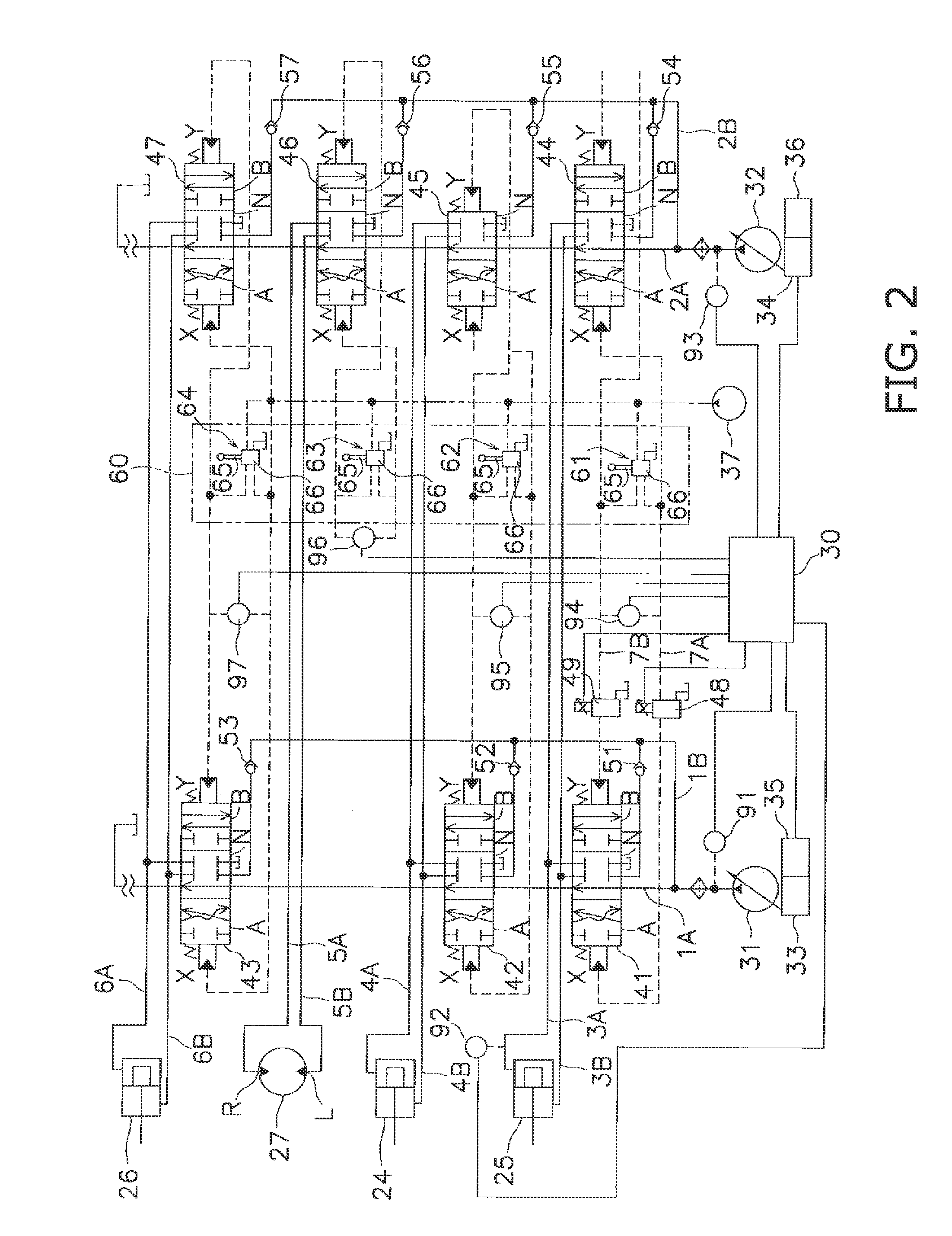 Work machine and control method for work machines