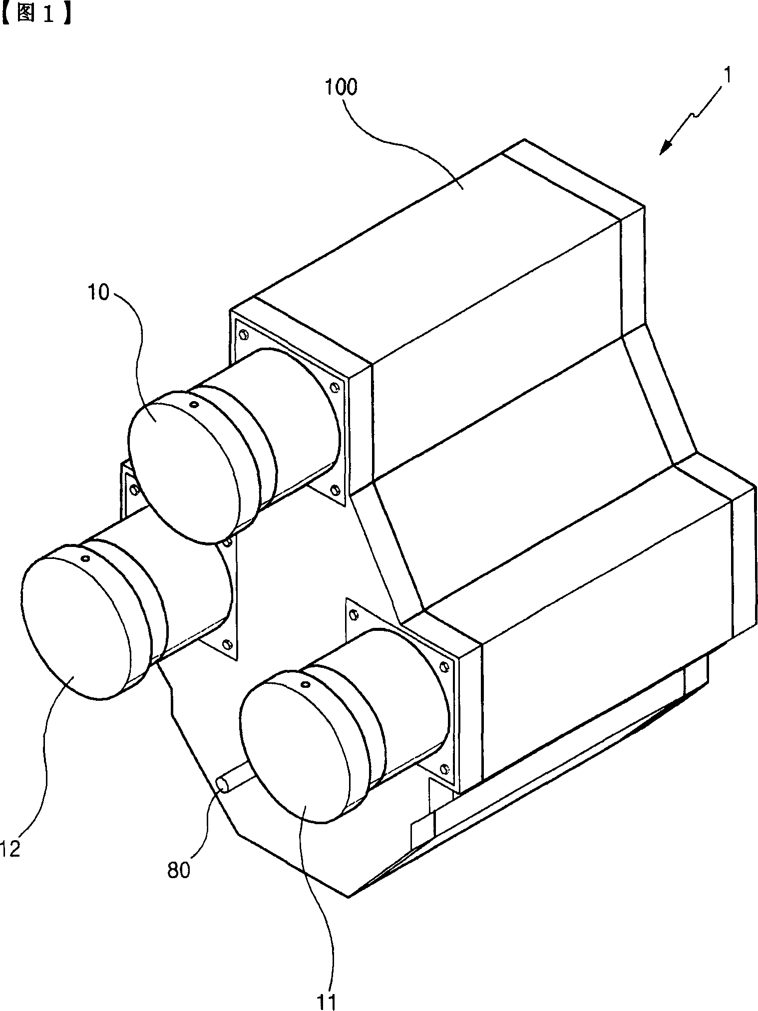 Apparatus for transferring power having a motor