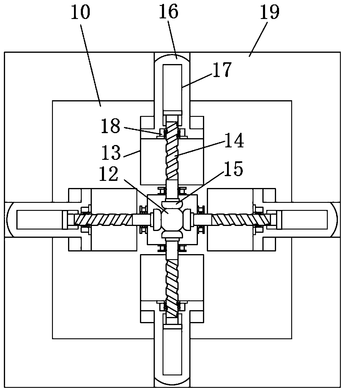 Connecting piece used for fixing steel structure panel house frame and used in multi-angle orientation mode