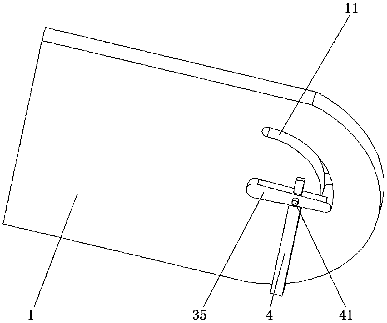 Surface machining device and method aiming at bending metal pipes of small specifications