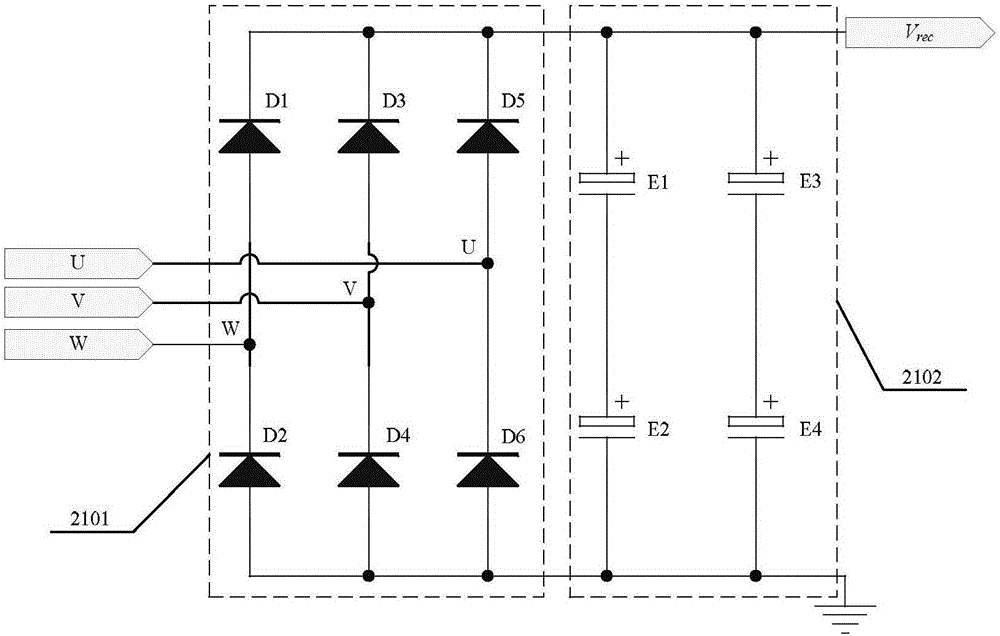 Paralleled current sharing technology-based switching power supply circuit