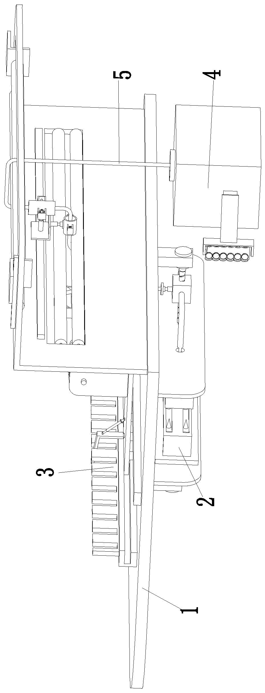 An automatic sling for cleaning glass curtain walls