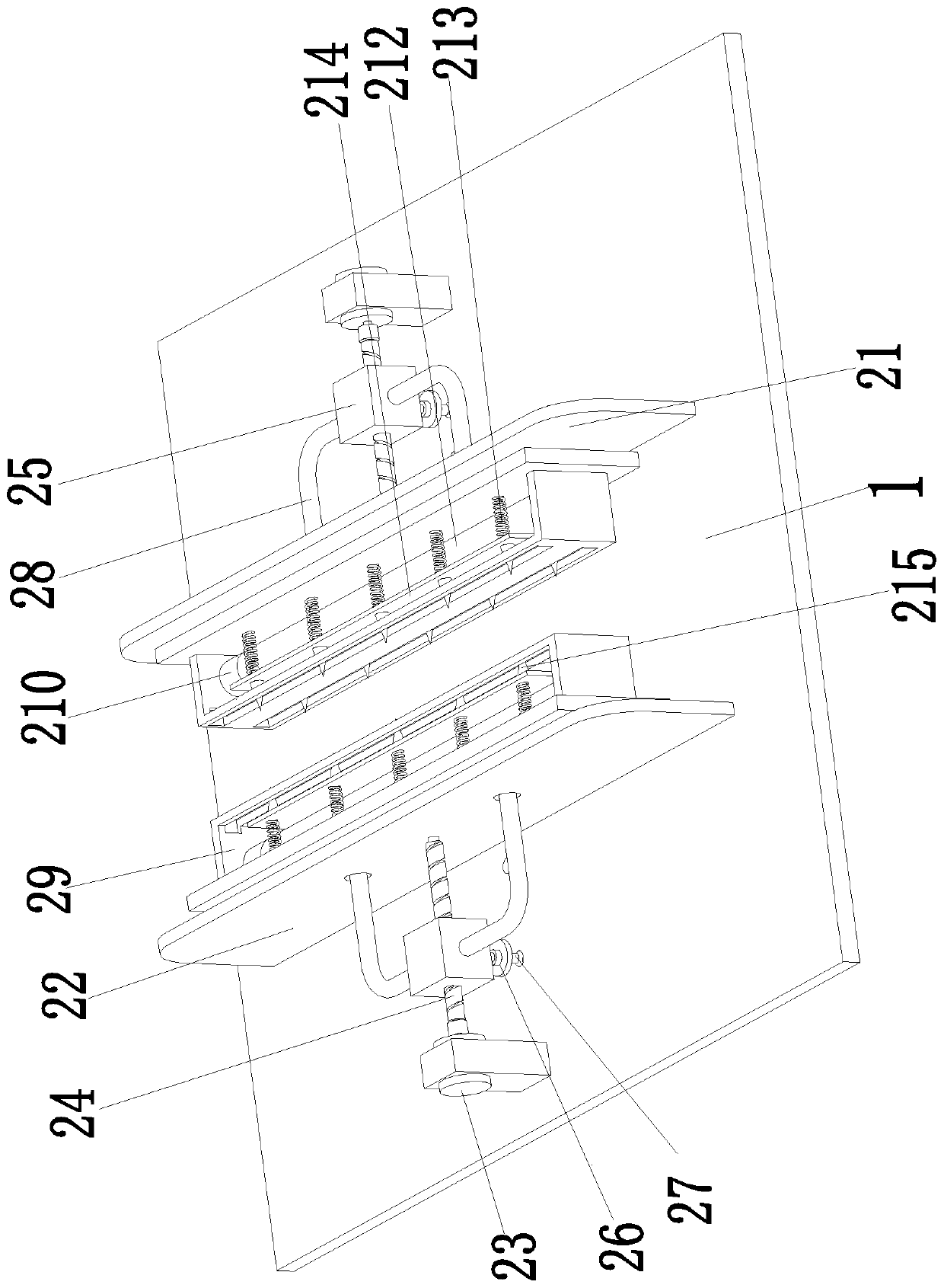 An automatic sling for cleaning glass curtain walls