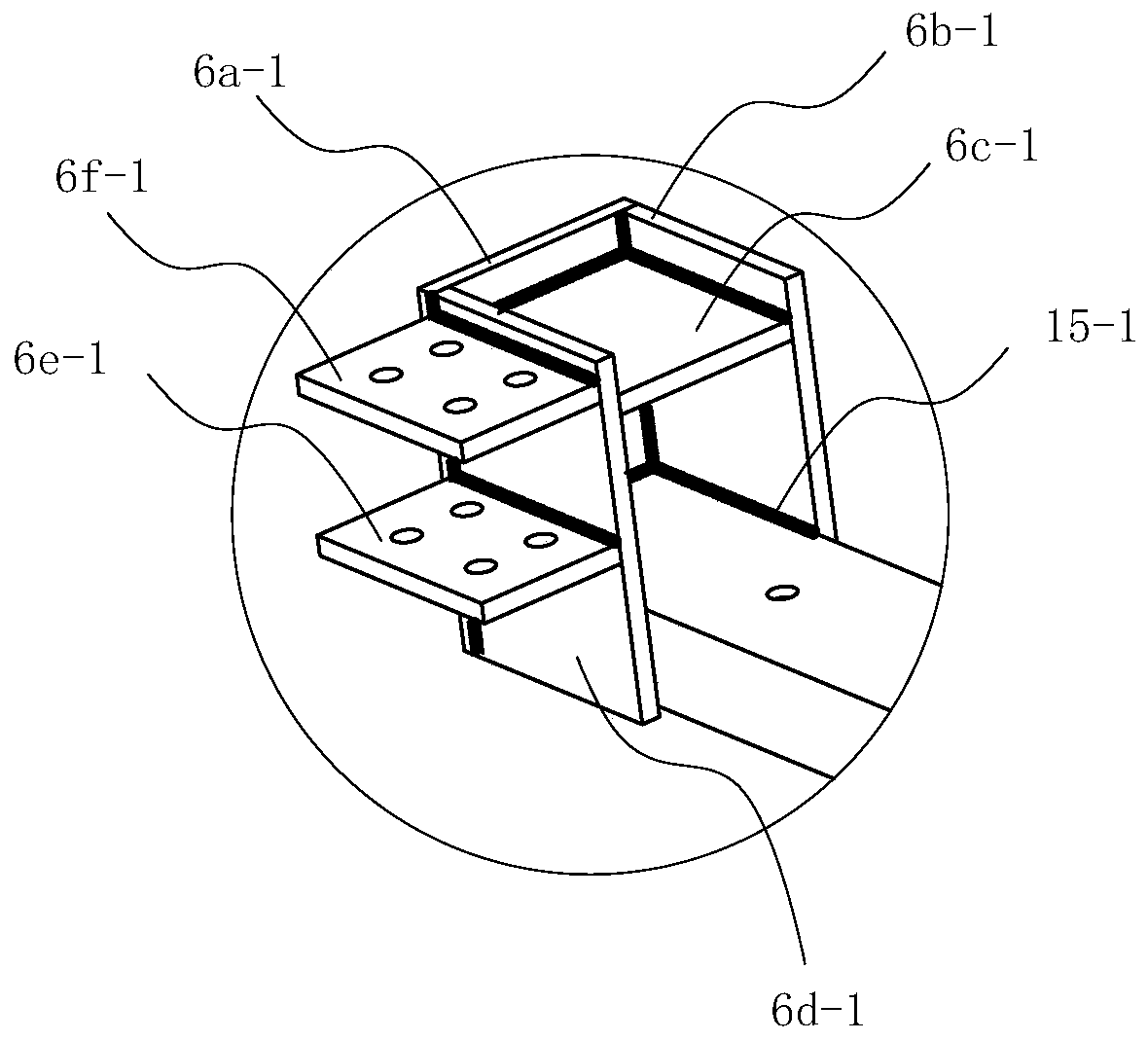 Aseismic reinforcing method of wood door frame structure