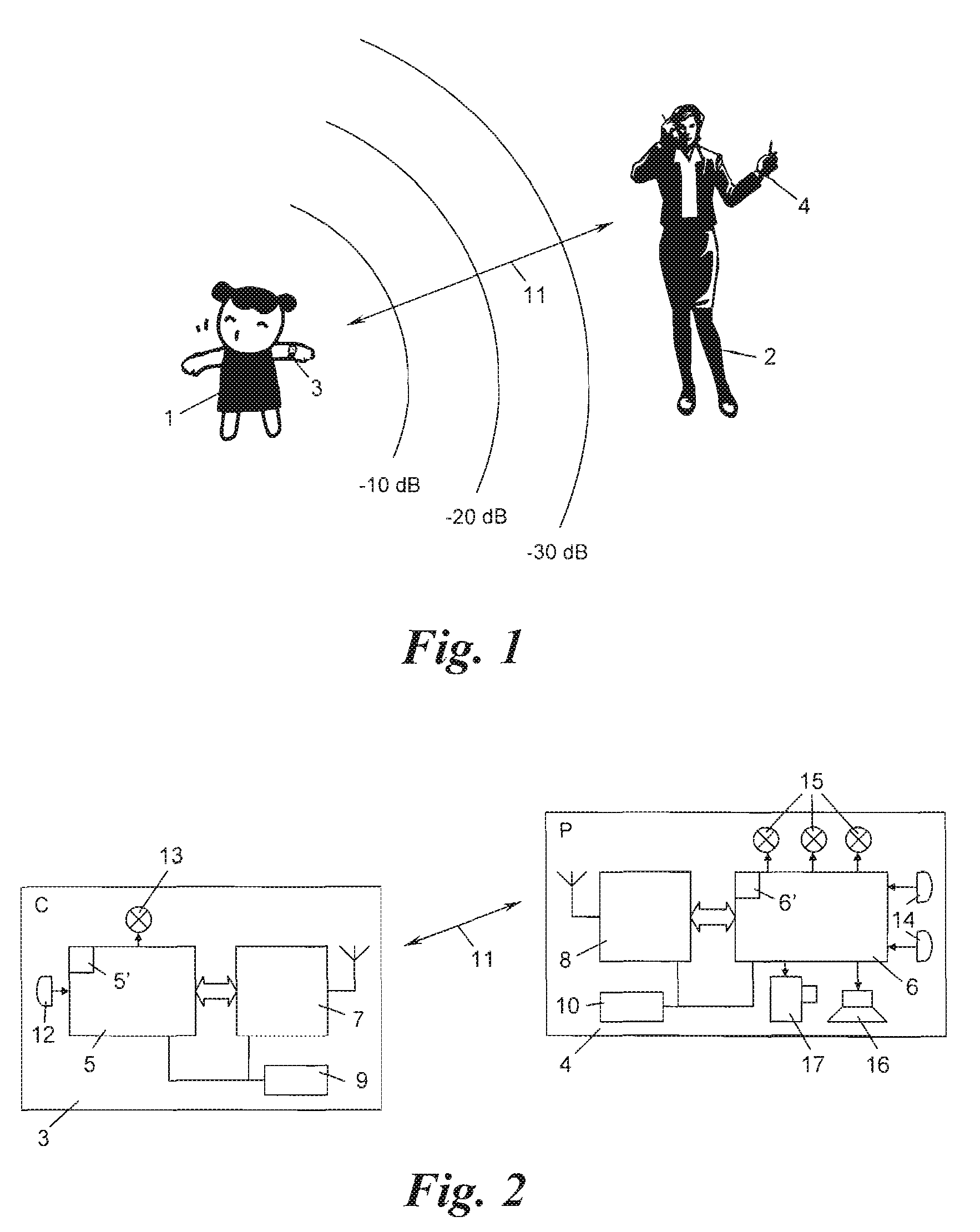 Method and apparatus for monitoring the maximum distance between two objects