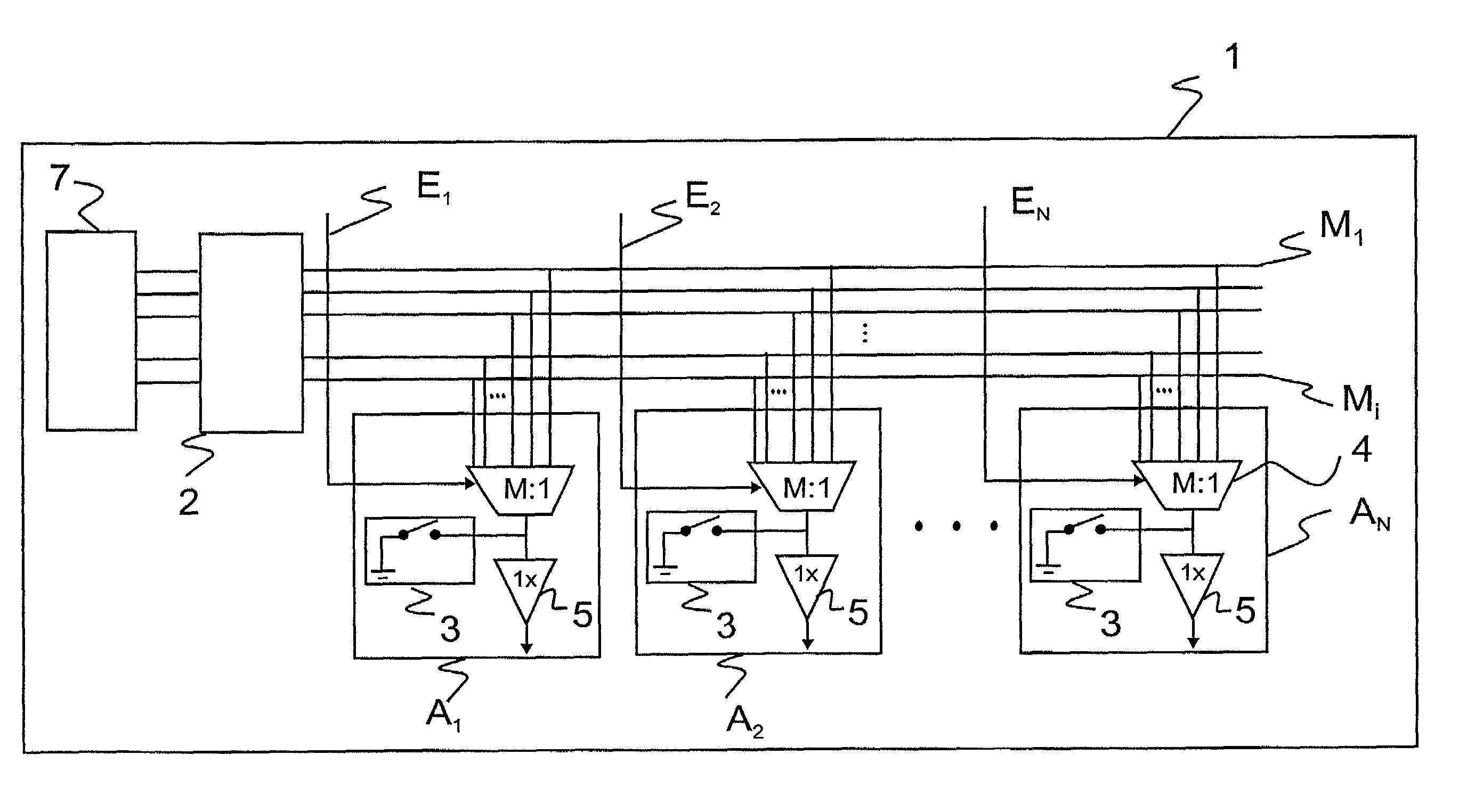 Driver circuit for a display device