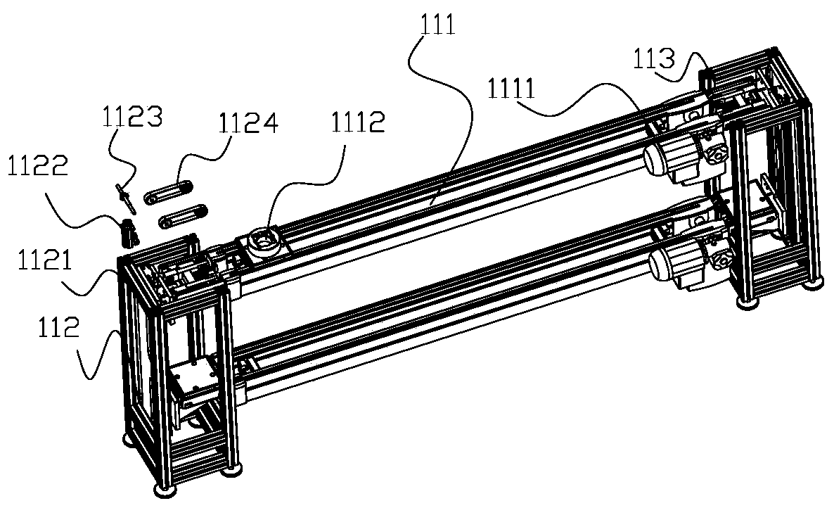 Production system and assembling method for core part of smoke alarm