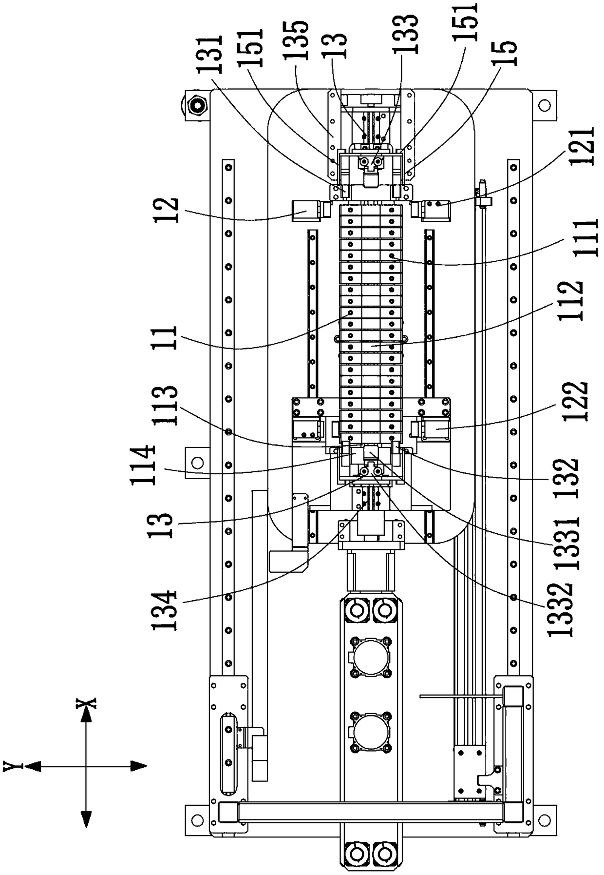 Cell module side panel welding precise positioning device, welding robot and welding method thereof