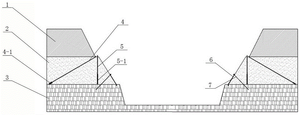 Construction method of comprehensive support for foundation pit with sandstone combined with soil layer