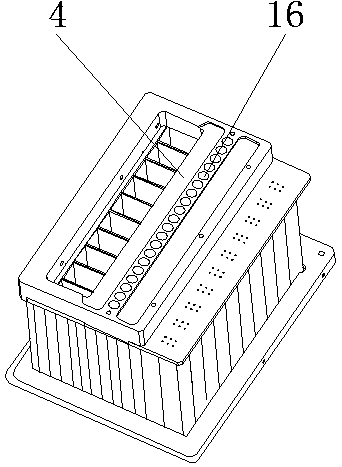 Crystal oscillator grabbing, testing and classifying device