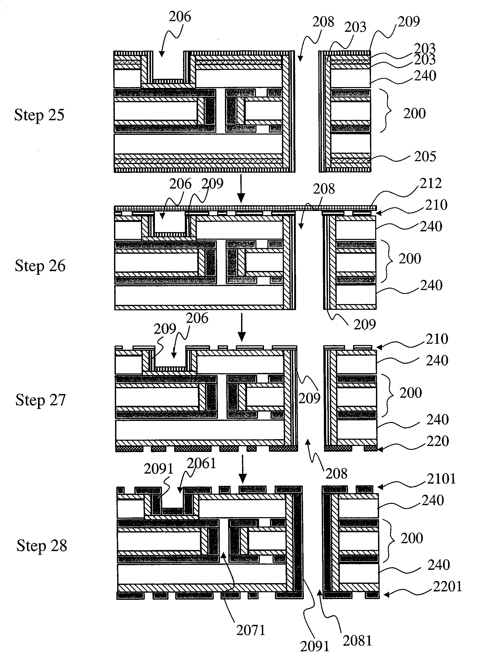 Multi-Layer Printed Circuit Board and Method for Fabricating the Same