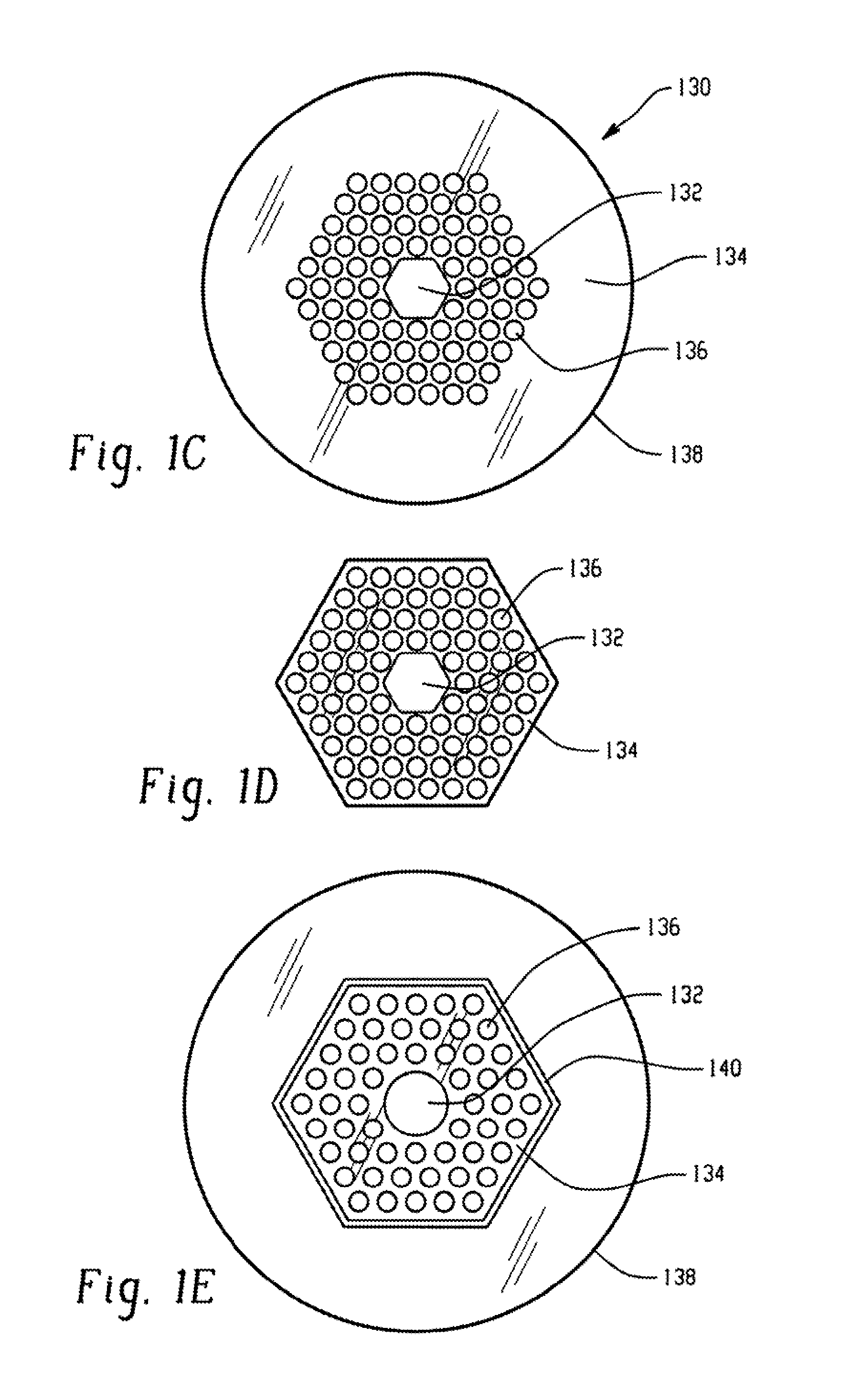 Direct extrusion method for the fabrication of photonic band gap (PBG) fibers and fiber preforms
