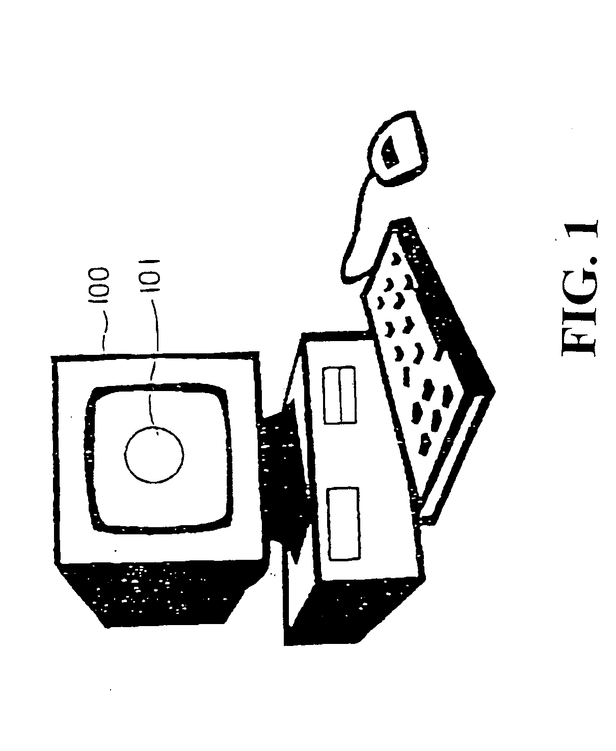 Graphic image to 3D image conversion device