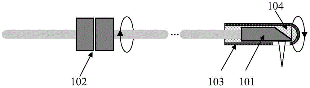 All-fiber endoscopic OCT probe based on tapered structure