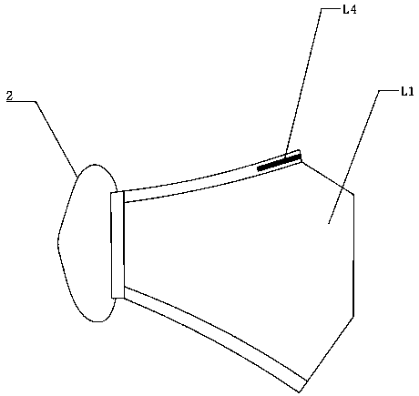 Anti-fogging mask for glasses