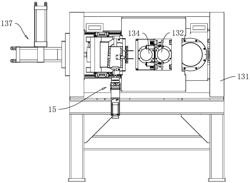 Pole piece lithium supplementing all-in-one machine and lithium supplementing method thereof