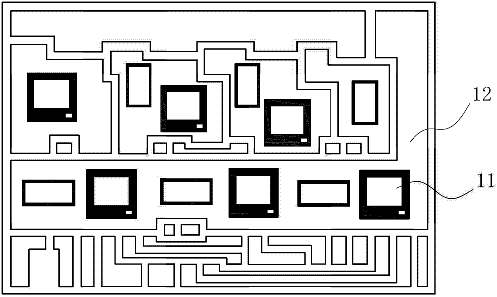 A method for balancing stress on dbc board and dbc board packaging structure