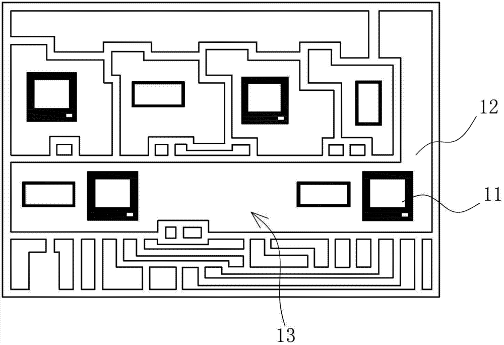 A method for balancing stress on dbc board and dbc board packaging structure