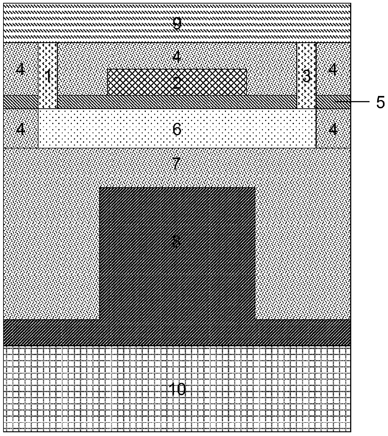 High-performance SOI junction-free transistors with non-uniform substrate insulating layer thickness