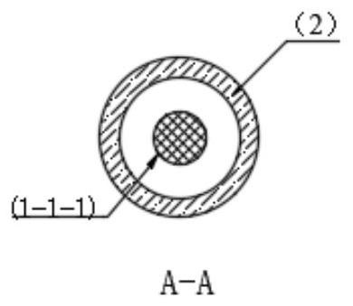 Self-resetting assembly type bamboo-joint-shaped round bar energy dissipation rod