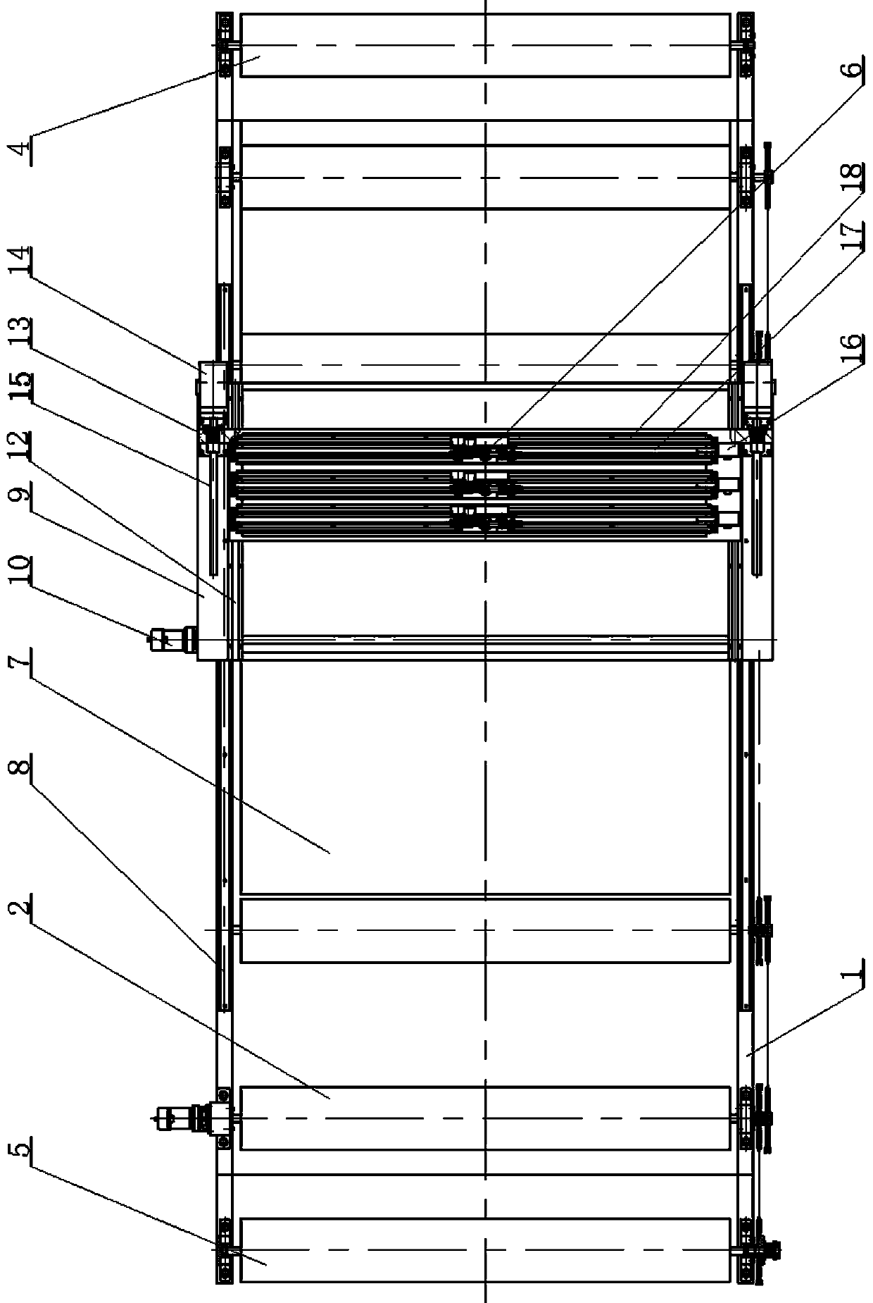 Fabric embossing automation equipment