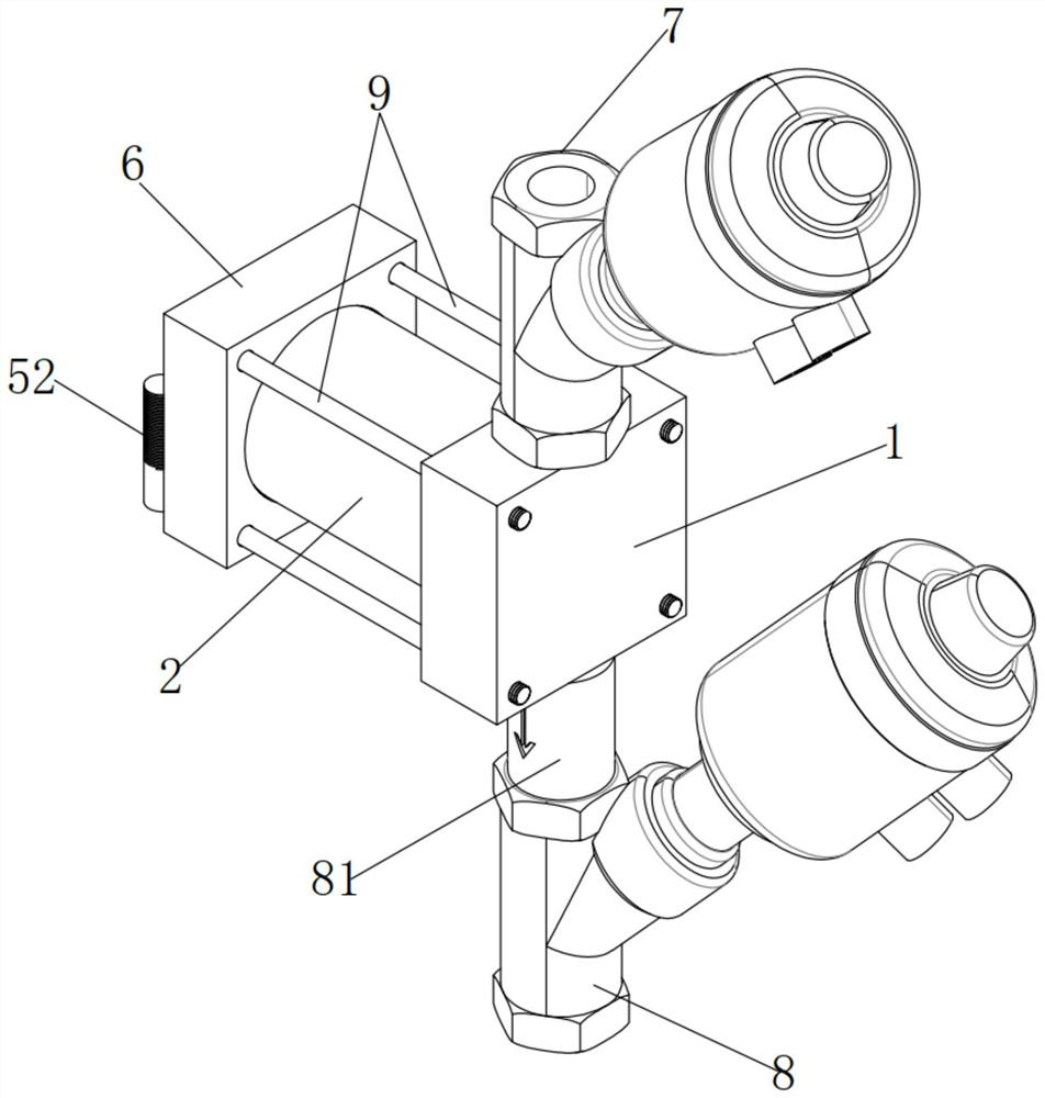 Liquid volume quantifying device