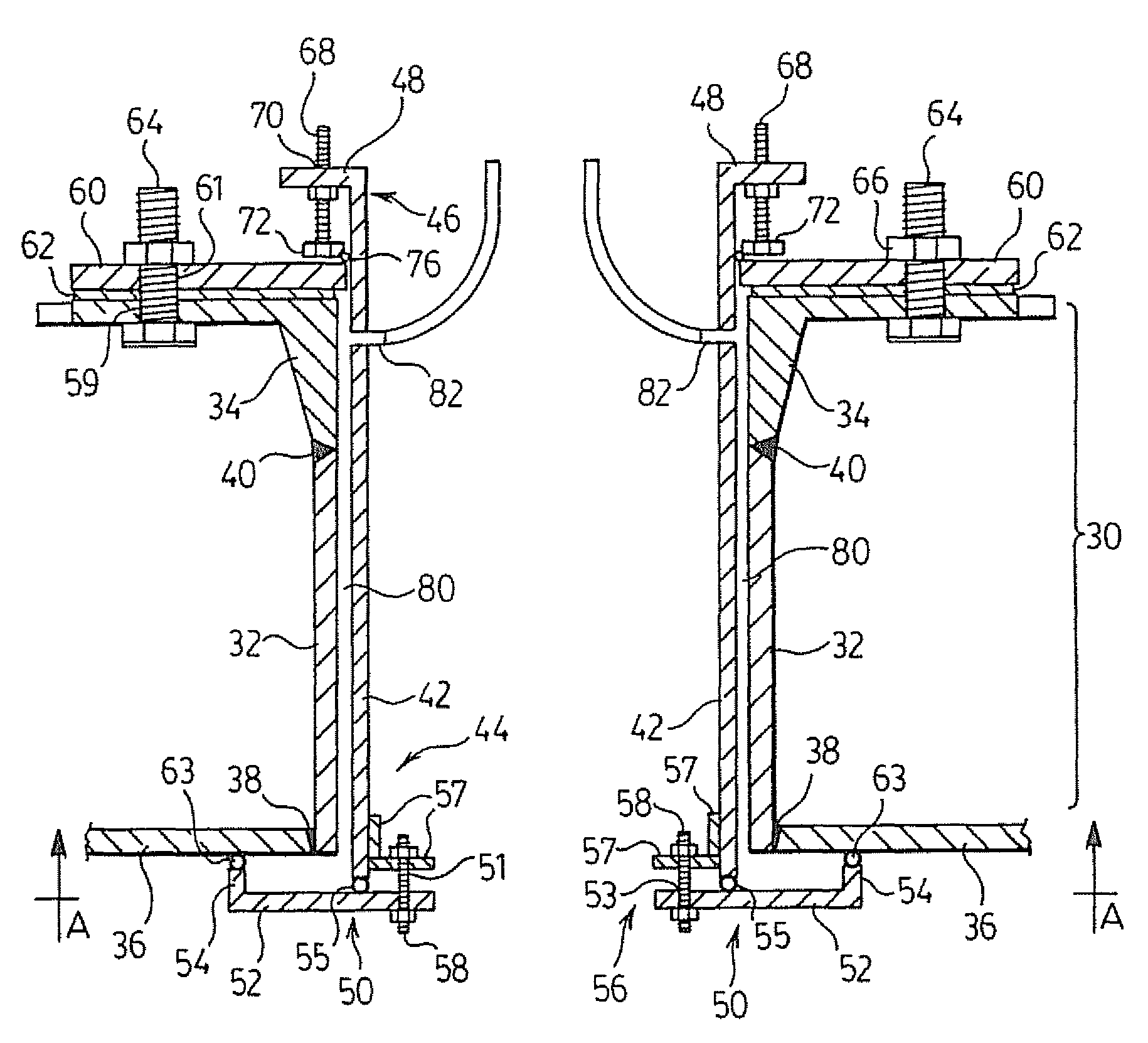 Weld testing apparatus and method for nozzles