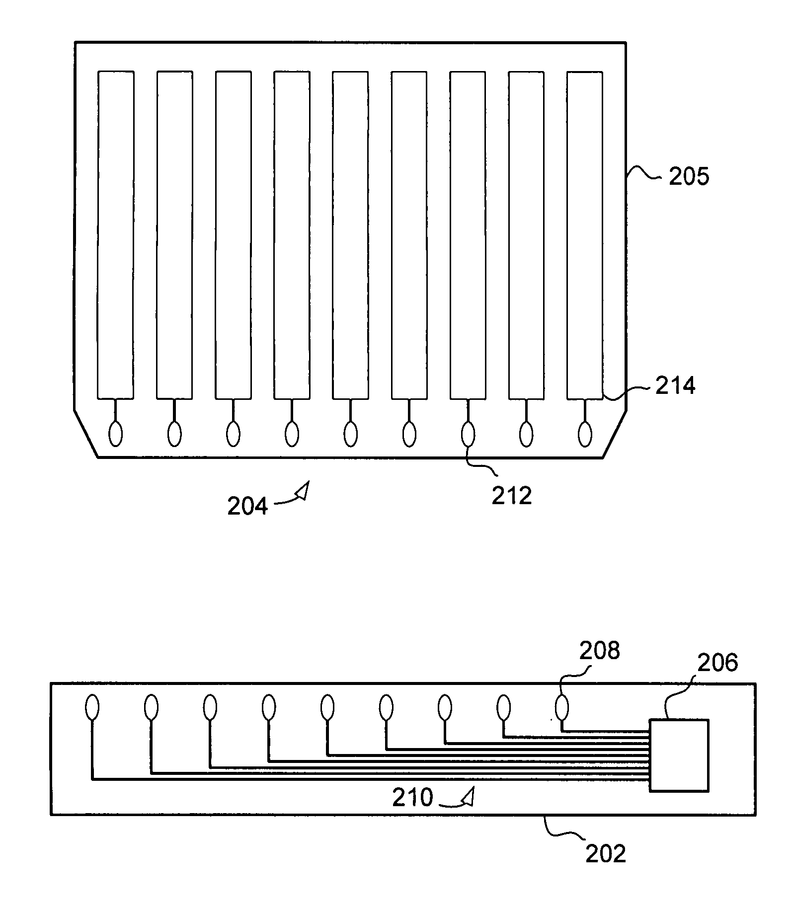 Touch pad with flexible substrate