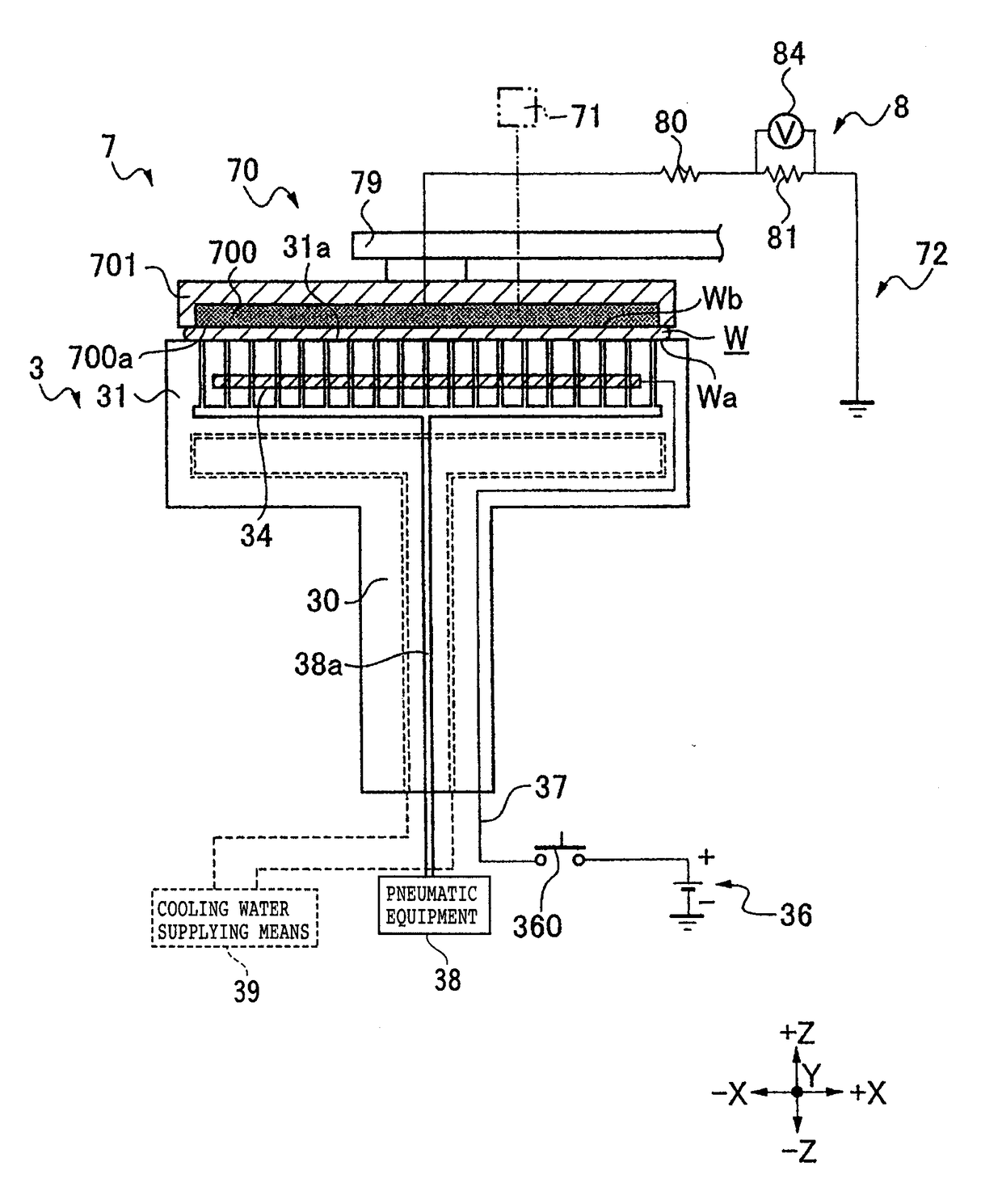 Hold checking method and unhold checking method for wafer