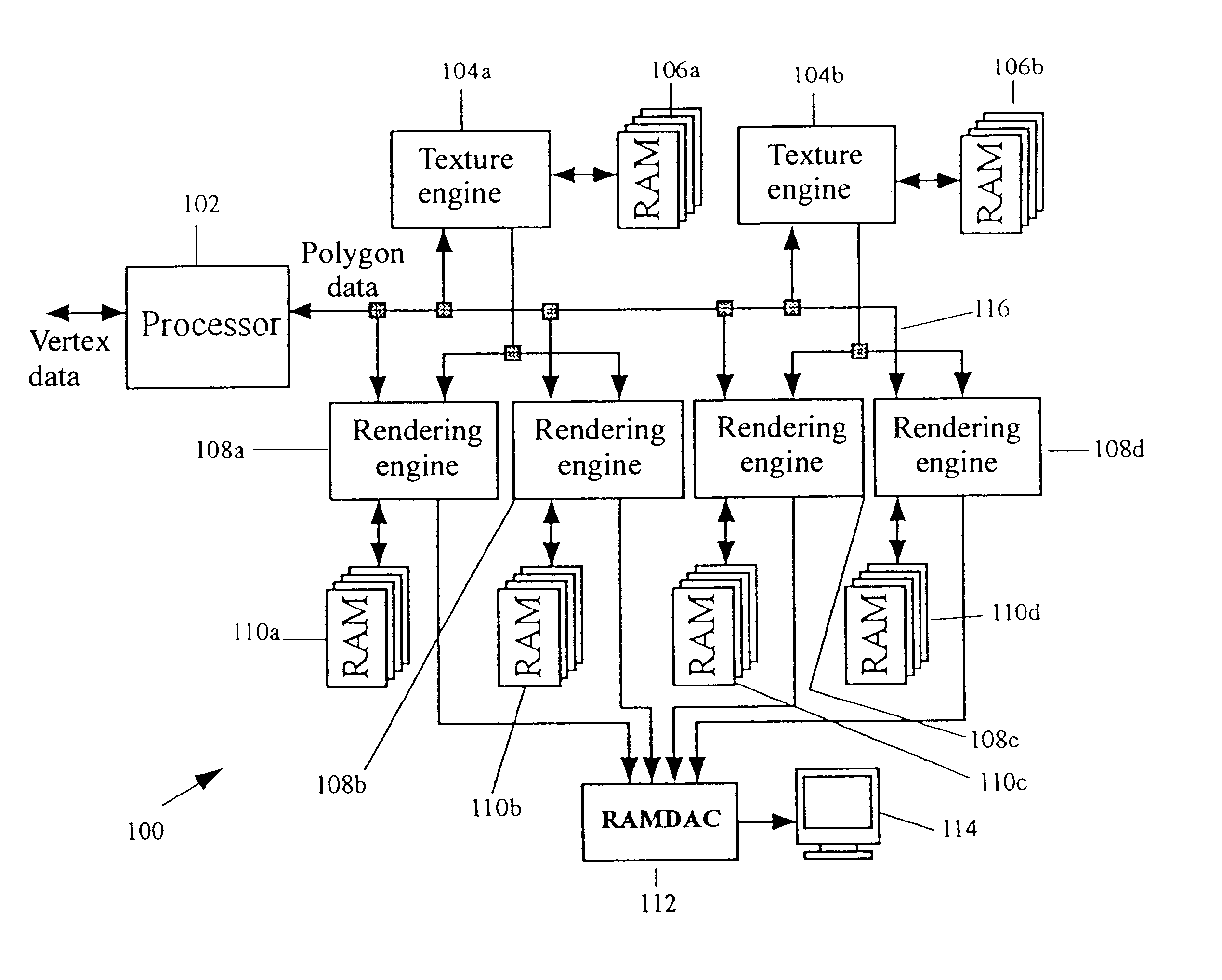 Method for rasterizing a graphics basic component