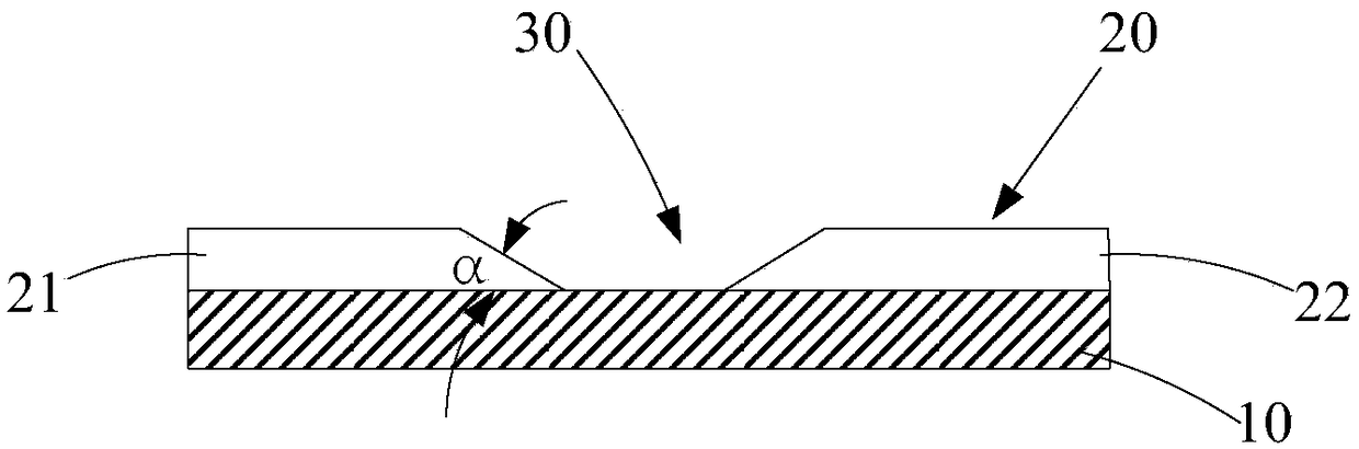 Metal wire repair method for display substrate, lens and laser used for the method