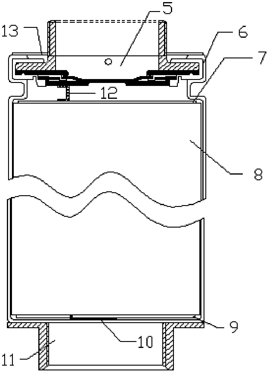 Battery system formed by directly performing series-parallel connection on unit batteries