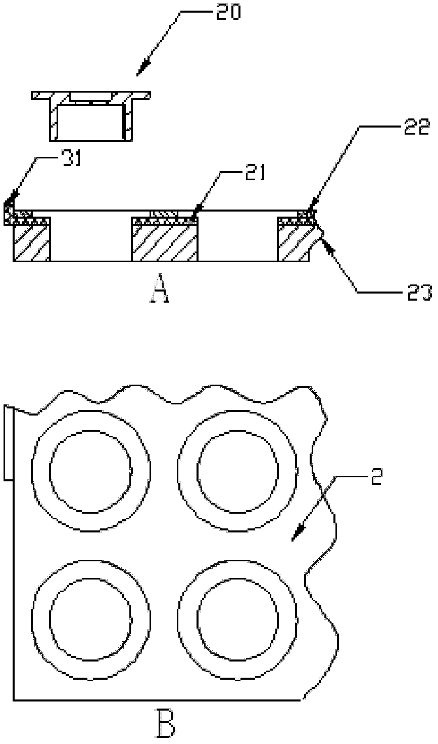 Battery system formed by directly performing series-parallel connection on unit batteries