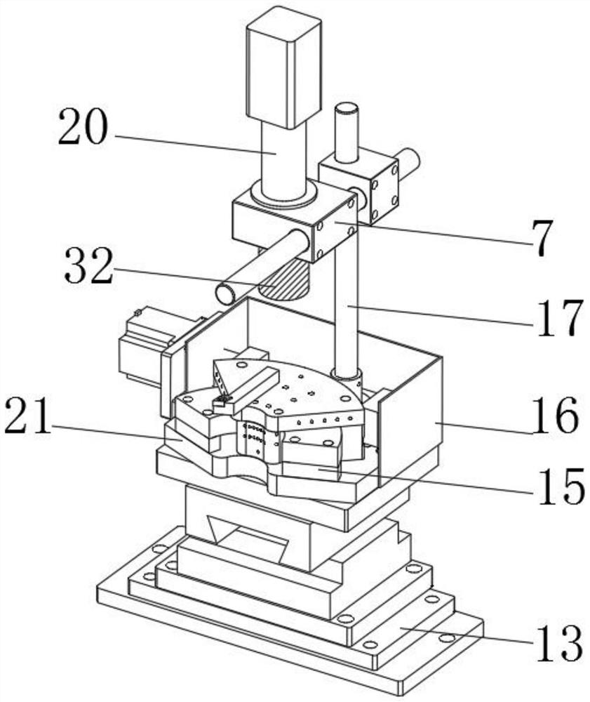 An outer ring grinding device for drive shaft assembly processing