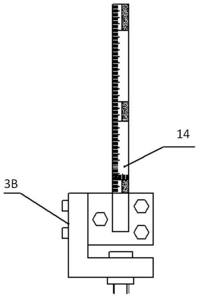 System and method for testing tensile property of soft hydrophilic material in normal saline