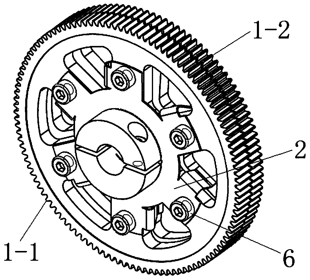 Gear transmission device capable of eliminating backlash